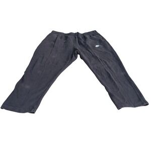 Nike Sweatpants Mens 3XL Gray Joggers Swoosh Logo Athletic Lounge Pants